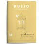 Cahier de maths Rubio Nº 18 A5 Espagnol 20 Volets (10 Unités): Plus de 300.000 produits de grandes marques en vente directe à pr