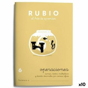 Cahier de maths Rubio Nº 6 A5 Espagnol 20 Volets (10 Unités): Plus de 300.000 produits de grandes marques en vente directe à pri
