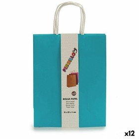 Ensemble de Sacs Pincello 1703696 Bleu 11 x 36 x 21 cm Papier (12 Unités): Plus de 300.000 produits de grandes marques en vente 