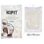 Sacs sous vide Kipit 58096 Transparent Polyéthylène Plastique 60 x 90 cm (12 Unités): Plus de 300.000 produits de grandes marque