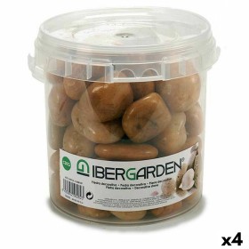 Pierres Décoratives Ibergarden 3BRG Marron Grand 3 Kg (4 Unités): Plus de 300.000 produits de grandes marques en vente directe à