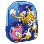 Cartable 3D Sonic 25 x 31 x 9 cm Bleu: Plus de 300.000 produits de grandes marques en vente directe à prix usine sur cadeaufou.c