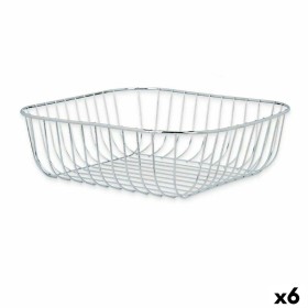 Coupe à fruits Kinvara CN-W7267-2 CHROME Argenté Métal 30 x 9 x 30 cm (6 Unités): Plus de 300.000 produits de grandes marques en