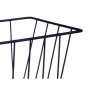Corbeille pour étagère de cuisine Kinvara W6692P PDQ Noir Fer 28 x 12 x 9 cm (8 Unités): Plus de 300.000 produits de grandes mar