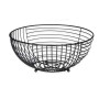 Coupe à fruits Kinvara W7728-1P Noir Métal 28 x 12 x 28 cm (6 Unités): Plus de 300.000 produits de grandes marques en vente dire