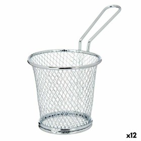 Panier de présentation apéritif Kinvara W8088S Argenté Métal 15,5 x 12 x 8 cm (12 Unités): Plus de 300.000 produits de grandes m