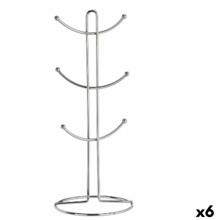 Porte-tasses Kinvara W3154-1 Argenté Métal 16 x 39 x 16 cm (6 Unités): Plus de 300.000 produits de grandes marques en vente dire