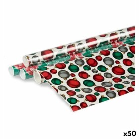Papier-cadeau 70 x 200 cm Boules de Noël Multicouleur (50 Unités): Plus de 300.000 produits de grandes marques en vente directe 