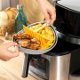 Panier en Silicone Pliable pour Friteuses à Air Fliynner InnovaGoods: Plus de 300.000 produits de grandes marques en vente direc