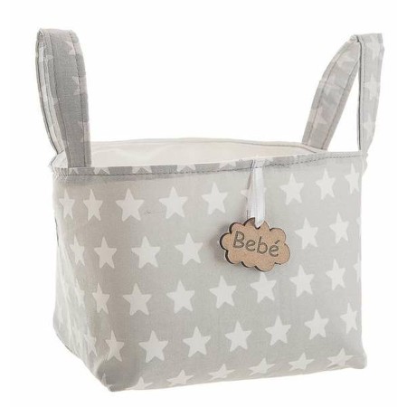 Panier Gris Etoiles Avec des poignées 17 x 13,5 x 20 cm: Plus de 300.000 produits de grandes marques en vente directe à prix usi