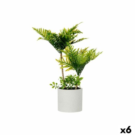 Plante décorative Ibergarden XD22-1825 Plastique Ciment Palmier 12 x 45 x 12 cm (6 Unités): Plus de 300.000 produits de grandes 