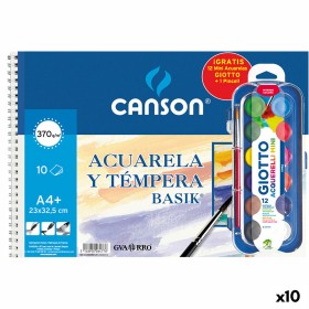 Bloc à dessin Canson Basik 23 x 32,5 cm A4+ (10 Unités): Plus de 300.000 produits de grandes marques en vente directe à prix usi