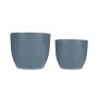 Set de pots Ibergarden CAZORLA-22-28-A Anthracite Argile Ø 22 cm Ø 28 cm 22 x 22 x 18 cm 28 x 28 x 24 cm 2 Pièces: Plus de 300.0