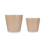 Set de pots Ibergarden LINCE-22-28-BE Beige Argile Ø 22 cm Ø 28 cm 2 Pièces: Plus de 300.000 produits de grandes marques en vent