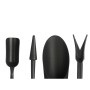 Set d'outils Ibergarden KDS0102102 Anthracite polypropylène Jardin (24 Unités): Plus de 300.000 produits de grandes marques en v