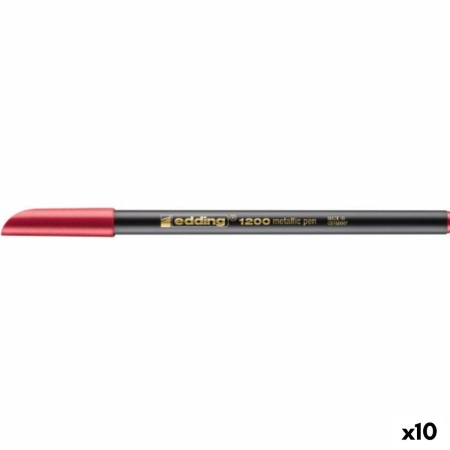 Marqueur Edding 1200 métallique Rouge (10 Unités): Plus de 300.000 produits de grandes marques en vente directe à prix usine sur