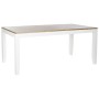 Table de Salle à Manger DKD Home Decor Blanc Marron Bois d'acacia Bois de manguier 200 x 100 x 80 cm: Plus de 300.000 produits d