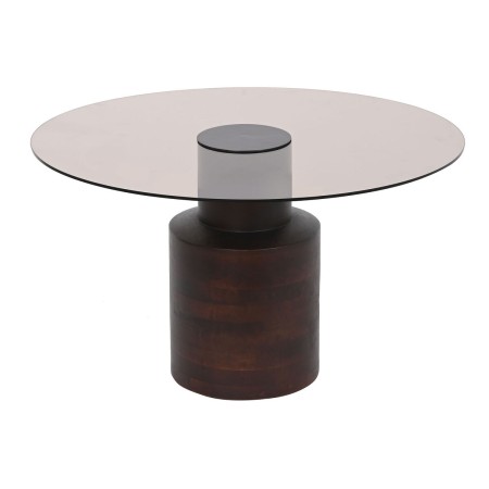 Table Basse DKD Home Decor Verre Bois de manguier 80 x 80 x 40 cm: Plus de 300.000 produits de grandes marques en vente directe 