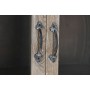 Meuble d'Appoint Home ESPRIT Naturel Verre Teck Bois Recyclé 75 x 40 x 182 cm: Plus de 300.000 produits de grandes marques en ve