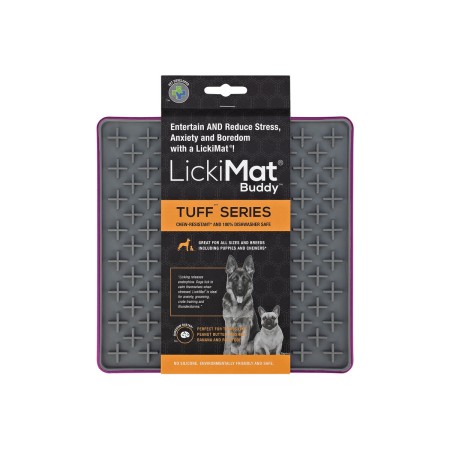 Mangeoire pour chiens Lickimat Violet polypropylène TPR: Plus de 300.000 produits de grandes marques en vente directe à prix usi