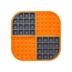 Mangeoire pour chiens Lickimat Dog Slomo Orange polypropylène TPR: Plus de 300.000 produits de grandes marques en vente directe 