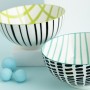 Set de Bols Bidasoa Zigzag Multicouleur Céramique 15 x 15 x 7,3 cm (2 Pièces): Plus de 300.000 produits de grandes marques en ve