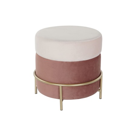 Repose-pied DKD Home Decor Rose Doré Métal Velours 48 x 48 x 47 cm: Plus de 300.000 produits de grandes marques en vente directe