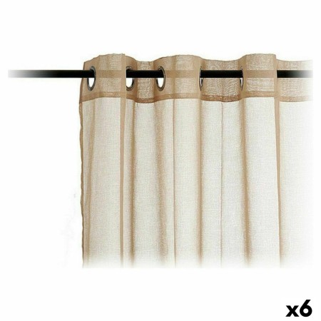 Rideaux 140 x 260 cm Beige (6 Unités): Plus de 300.000 produits de grandes marques en vente directe à prix usine sur cadeaufou.c