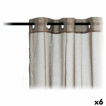 Rideaux 140 x 260 cm Marron (6 Unités): Plus de 300.000 produits de grandes marques en vente directe à prix usine sur cadeaufou.