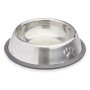 Mangeoire pour chiens Argenté Gris Caoutchouc Métal 15 x 4 x 15 cm (24 Unités): Plus de 300.000 produits de grandes marques en v