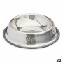 Mangeoire pour chiens Argenté Gris Caoutchouc Métal 26 x 7 x 26 cm (12 Unités): Plus de 300.000 produits de grandes marques en v