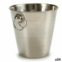 Sceau à Glace Kinvara 24978 Argenté Acier inoxydable 1 L 12 x 12 x 12 cm (24 Unités): Plus de 300.000 produits de grandes marque