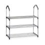 Range-chaussures Kipit 1064 Argenté 58 x 26 x 58 cm 3 Etagères: Plus de 300.000 produits de grandes marques en vente directe à p