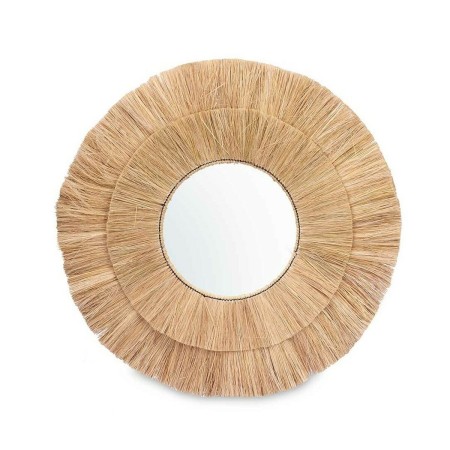 Miroir mural RI-6061 Marron 110 x 110 x 3 cm Cercle: Plus de 300.000 produits de grandes marques en vente directe à prix usine s