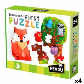 Puzzle HEADU Montessori Forêt (4 Unités): Plus de 300.000 produits de grandes marques en vente directe à prix usine sur cadeaufo