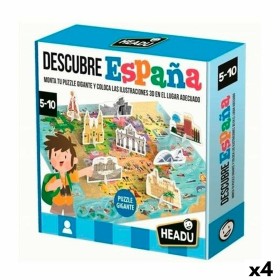 Jouet Educatif HEADU Descubre España (4 Unités): Plus de 300.000 produits de grandes marques en vente directe à prix usine sur c