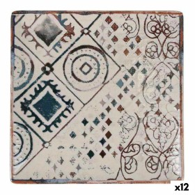 Assiette à dessert La Mediterránea Grecia Porcelaine 18 x 18 x 2 cm (12 Unités): Plus de 300.000 produits de grandes marques en 