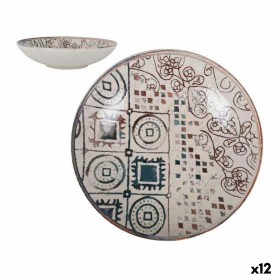 Assiette creuse La Mediterránea Grecia Porcelaine (12 Unités): Plus de 300.000 produits de grandes marques en vente directe à pr