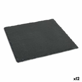 Assiette plate Santa Clara Alfares Ardoise 25 x 25 cm 6 mm (12 Unités): Plus de 300.000 produits de grandes marques en vente dir