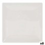 Assiette plate La Mediterránea Elite Grès Ivoire 26,5 x 26,5 x 2,5 cm (6 Unités): Plus de 300.000 produits de grandes marques en