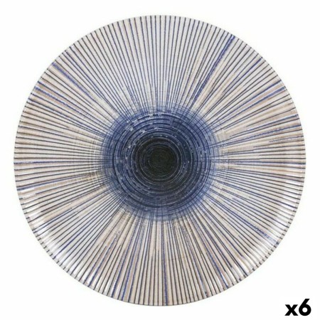 Assiette plate La Mediterránea Irys Porcelaine (6 Unités) (Ø 26 cm): Plus de 300.000 produits de grandes marques en vente direct