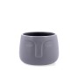 Cache-pot Vinthera Moa Gris foncé Céramique 12,5 x 10,5 cm: Plus de 300.000 produits de grandes marques en vente directe à prix 