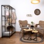Table d'appoint Vinthera Moa 2 Pièces Métal: Plus de 300.000 produits de grandes marques en vente directe à prix usine sur cadea