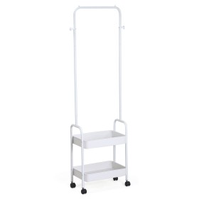 porte-manteaux Vinthera Moa Acier Blanc Avec des roues 45,5 x 29,5 x 159 cm: Plus de 300.000 produits de grandes marques en vent