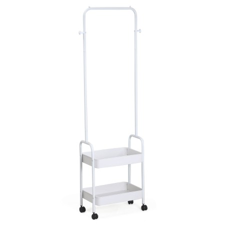 porte-manteaux Vinthera Moa Acier Blanc Avec des roues 45,5 x 29,5 x 159 cm: Plus de 300.000 produits de grandes marques en vent