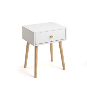 Table de Nuit Vinthera Moa Blanc Plastique 40 x 30 x 50 cm: Plus de 300.000 produits de grandes marques en vente directe à prix 