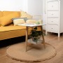 Table de Nuit Vinthera Moa Blanc Plastique 43 x 38 x 48 cm: Plus de 300.000 produits de grandes marques en vente directe à prix 