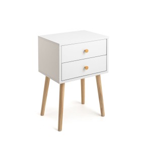 Table de Nuit Vinthera Moa Blanc Plastique 40 x 30 x 62,5cm: Plus de 300.000 produits de grandes marques en vente directe à prix