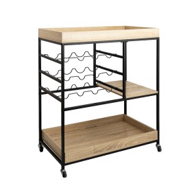 Chariot de service Vinthera Moa Range Bouteilles Noir Métal 75 x 40 x 91,5 cm: Plus de 300.000 produits de grandes marques en ve