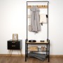 porte-manteaux Vinthera Moa Acier Noir 72 x 34 x 183 cm: Plus de 300.000 produits de grandes marques en vente directe à prix usi